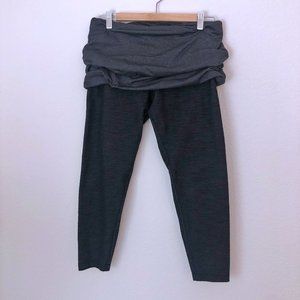 Lululemon Cropped Foldover Leggings Size 10